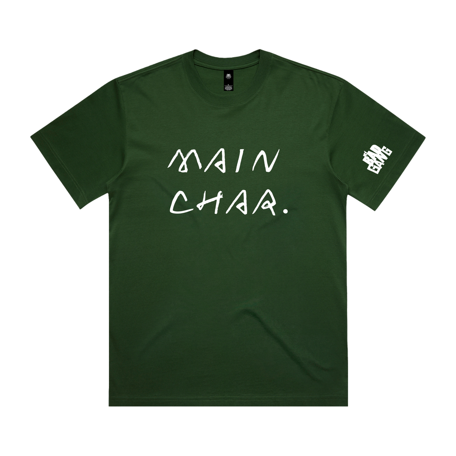 MY BAD GANG - Main Char Energy Green Tee