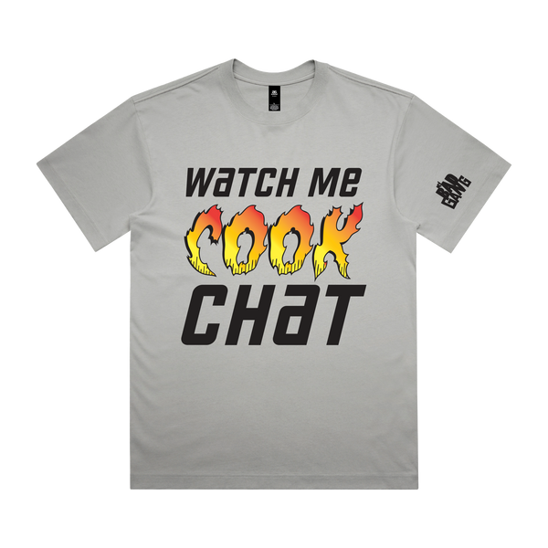 MY BAD GANG - Watch Me Cook Bestie Grey Tee
