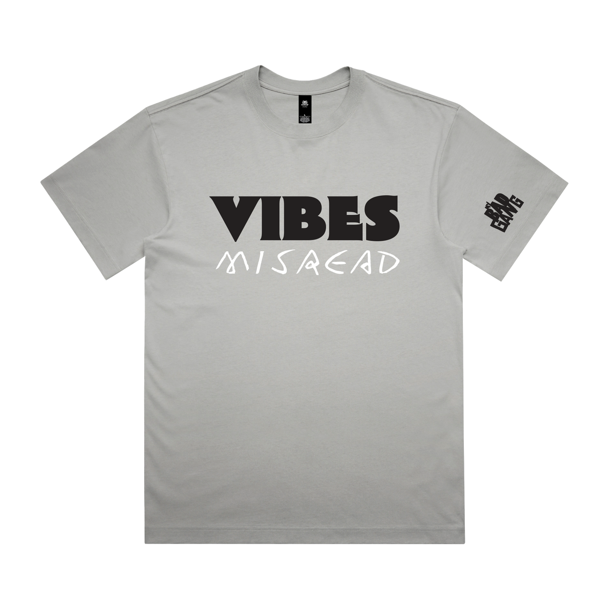 MY BAD GANG - Vibes Misread idk Grey Tee