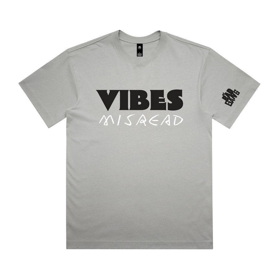 MY BAD GANG - Vibes Misread idk Grey Tee
