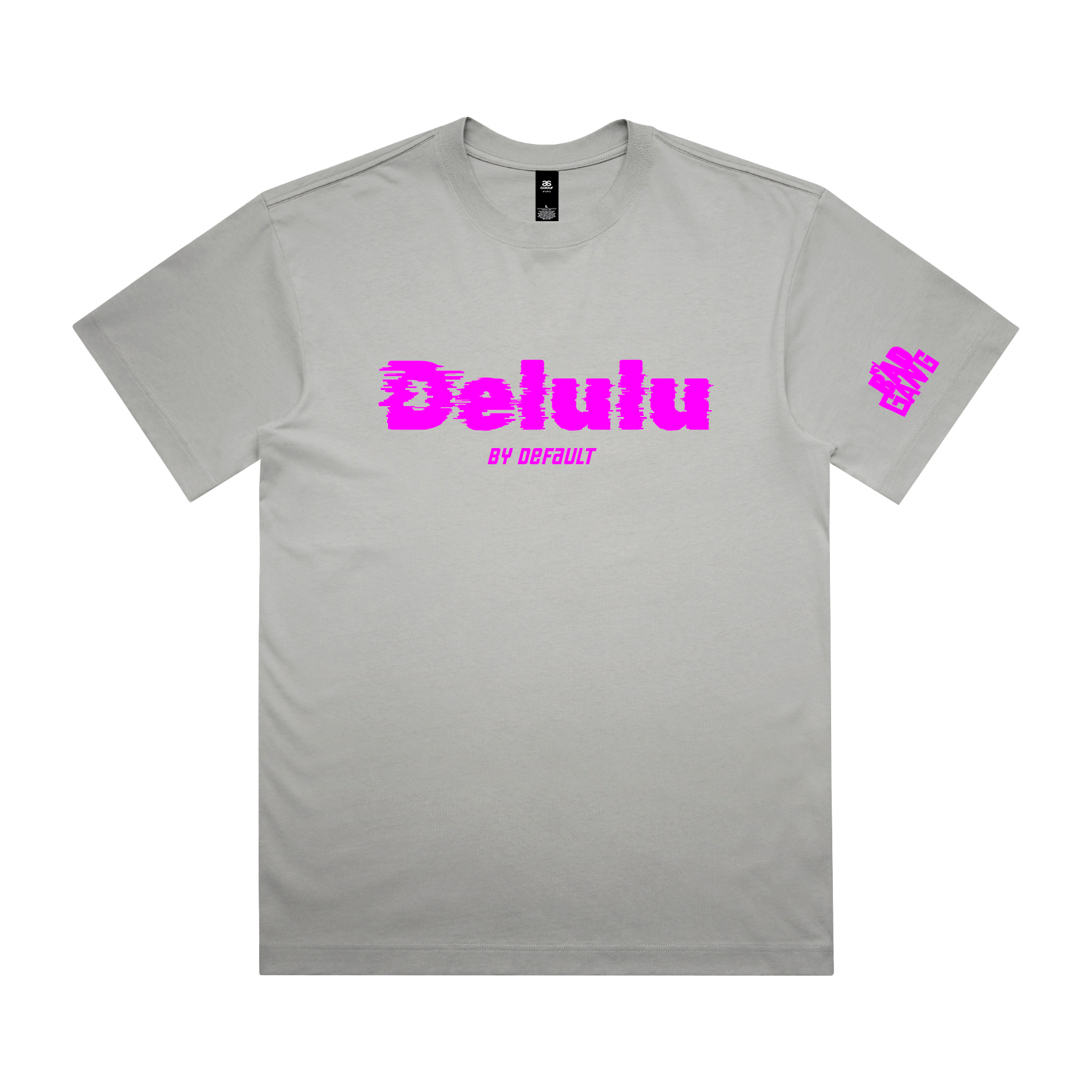 MY BAD GANG - Delulu by Default Era Grey Tee