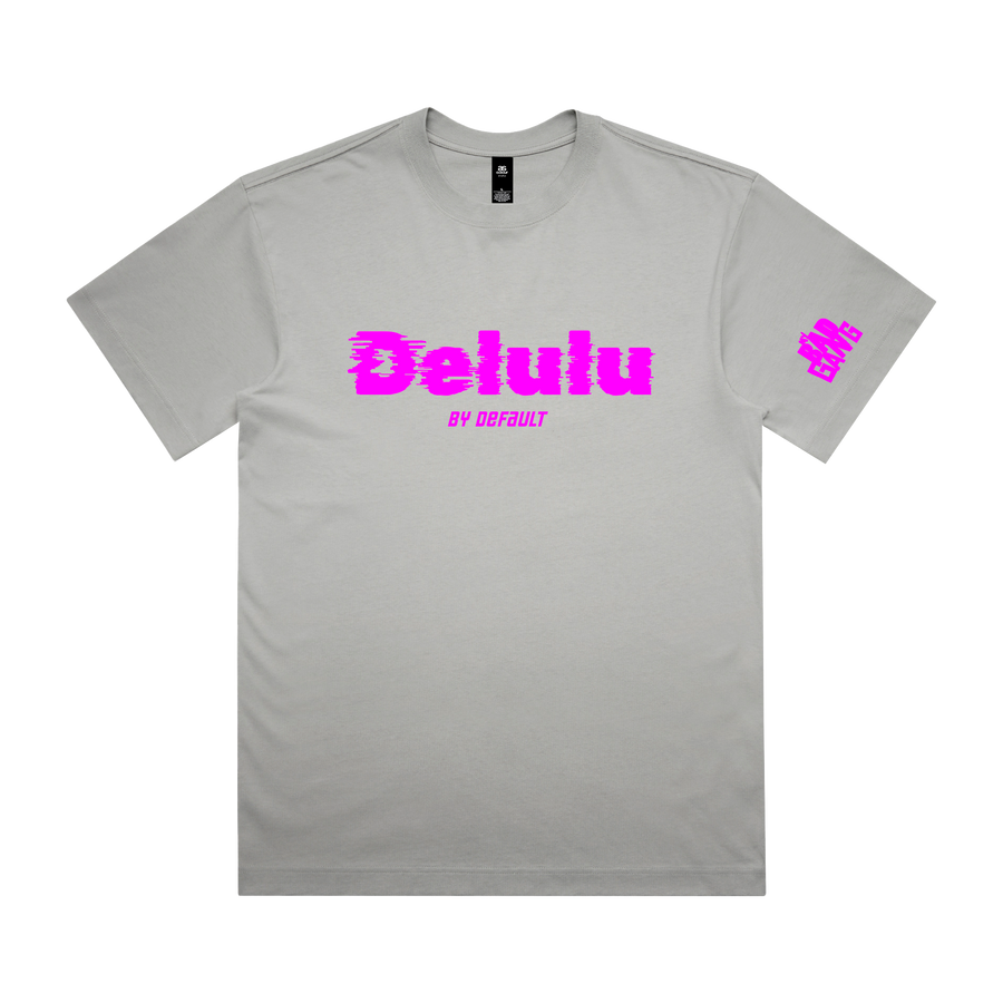 MY BAD GANG - Delulu by Default Era Grey Tee