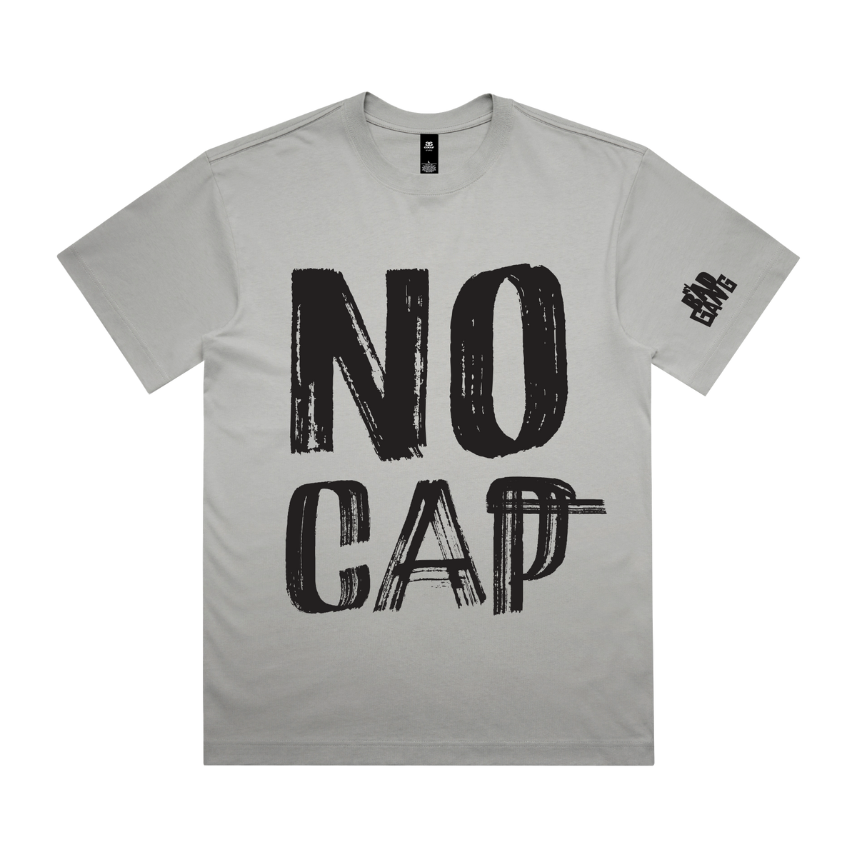 MY BAD GANG - No Cap Behaviour Grey Tee