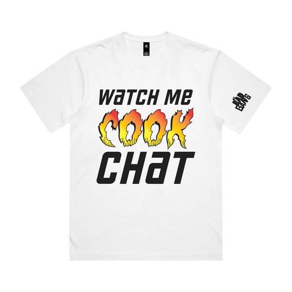 MY BAD GANG - Watch Me Cook Bestie White Tee