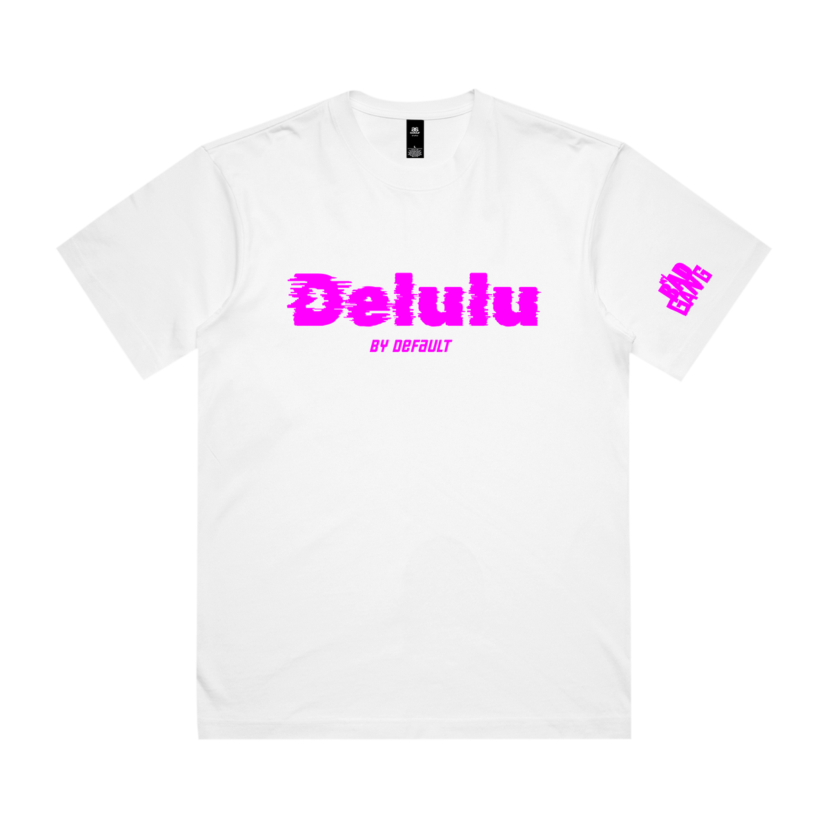 MY BAD GANG - Delulu by Default Era White Tee