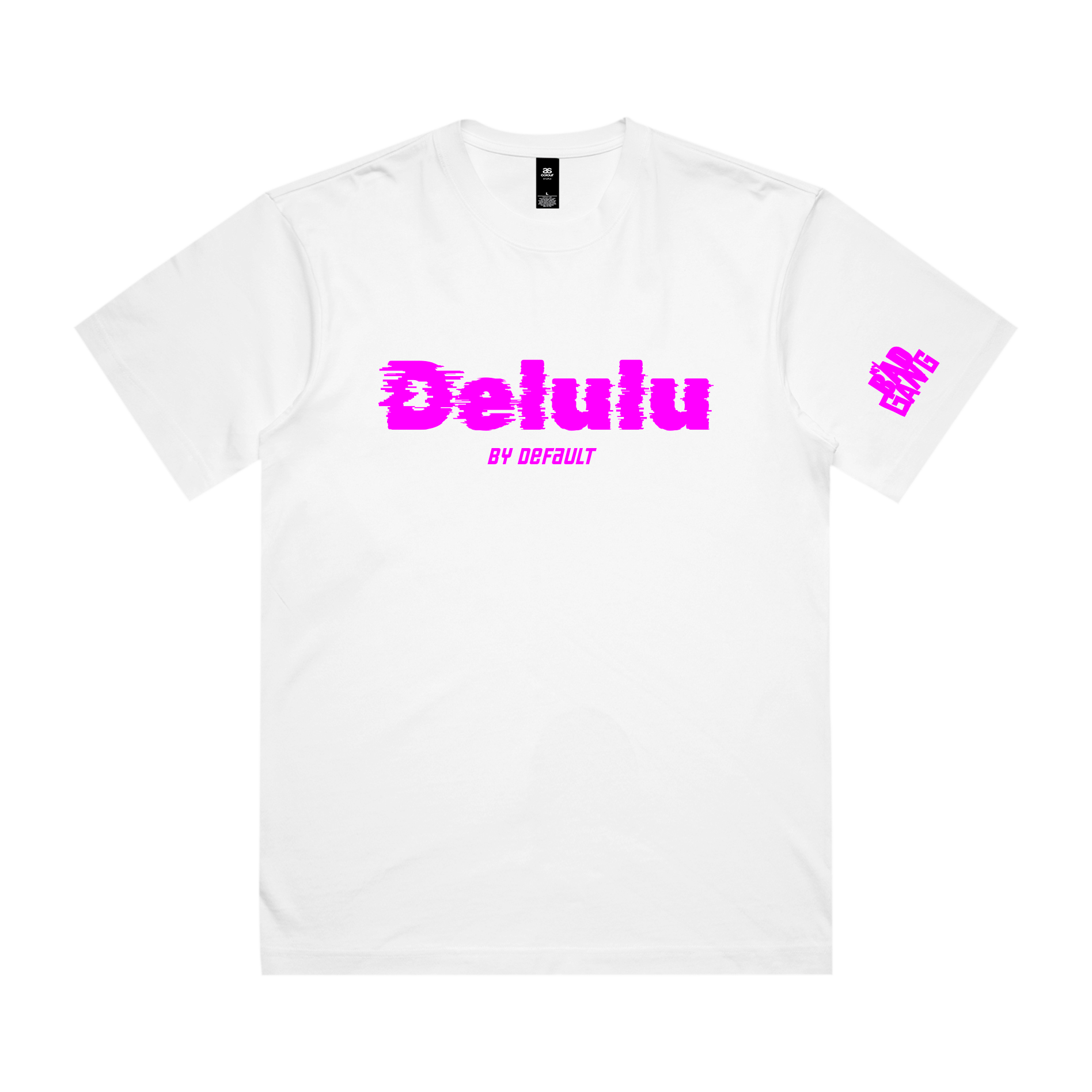 MY BAD GANG - Delulu by Default Era White Tee