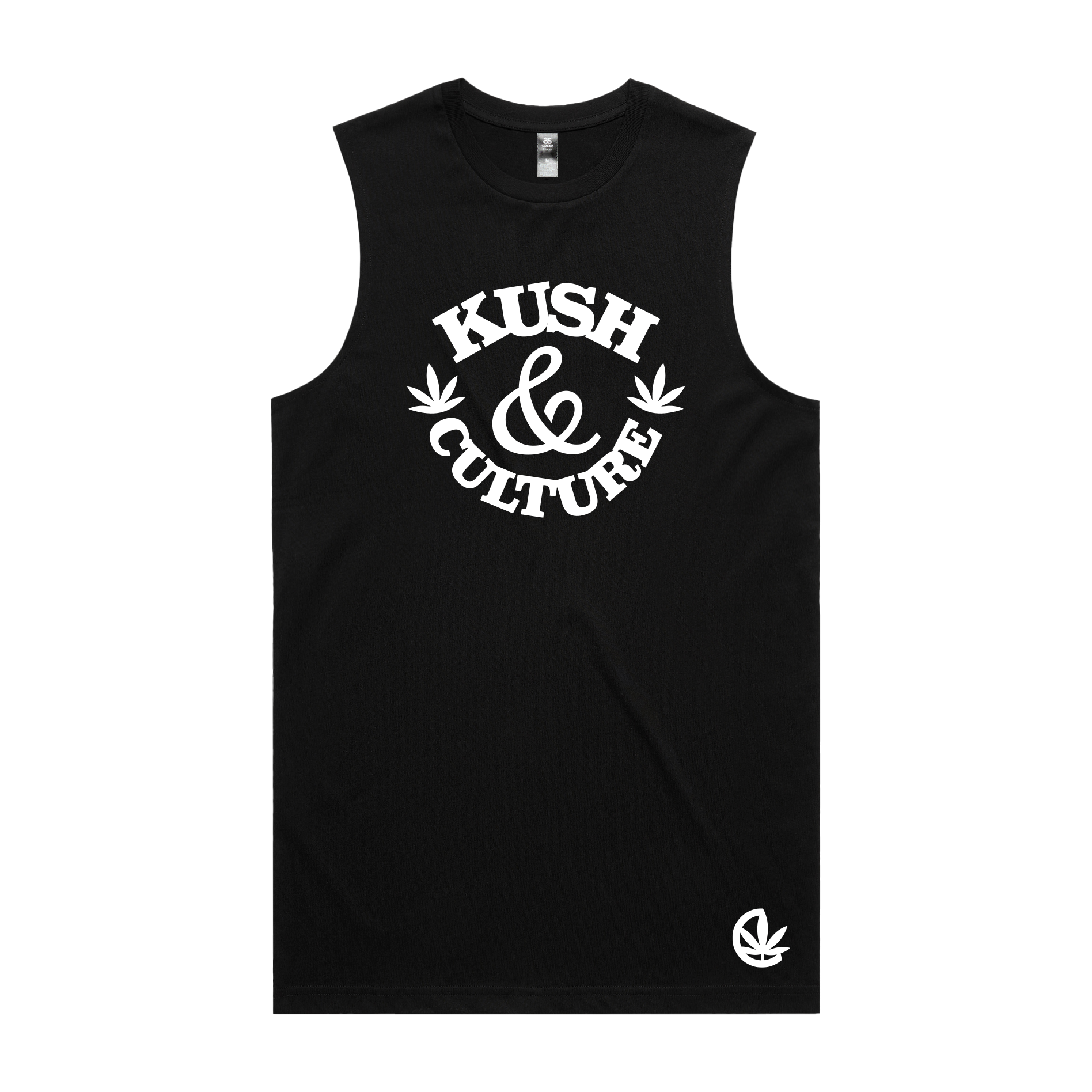 KUSH&CULTURE - Black Original Tank
