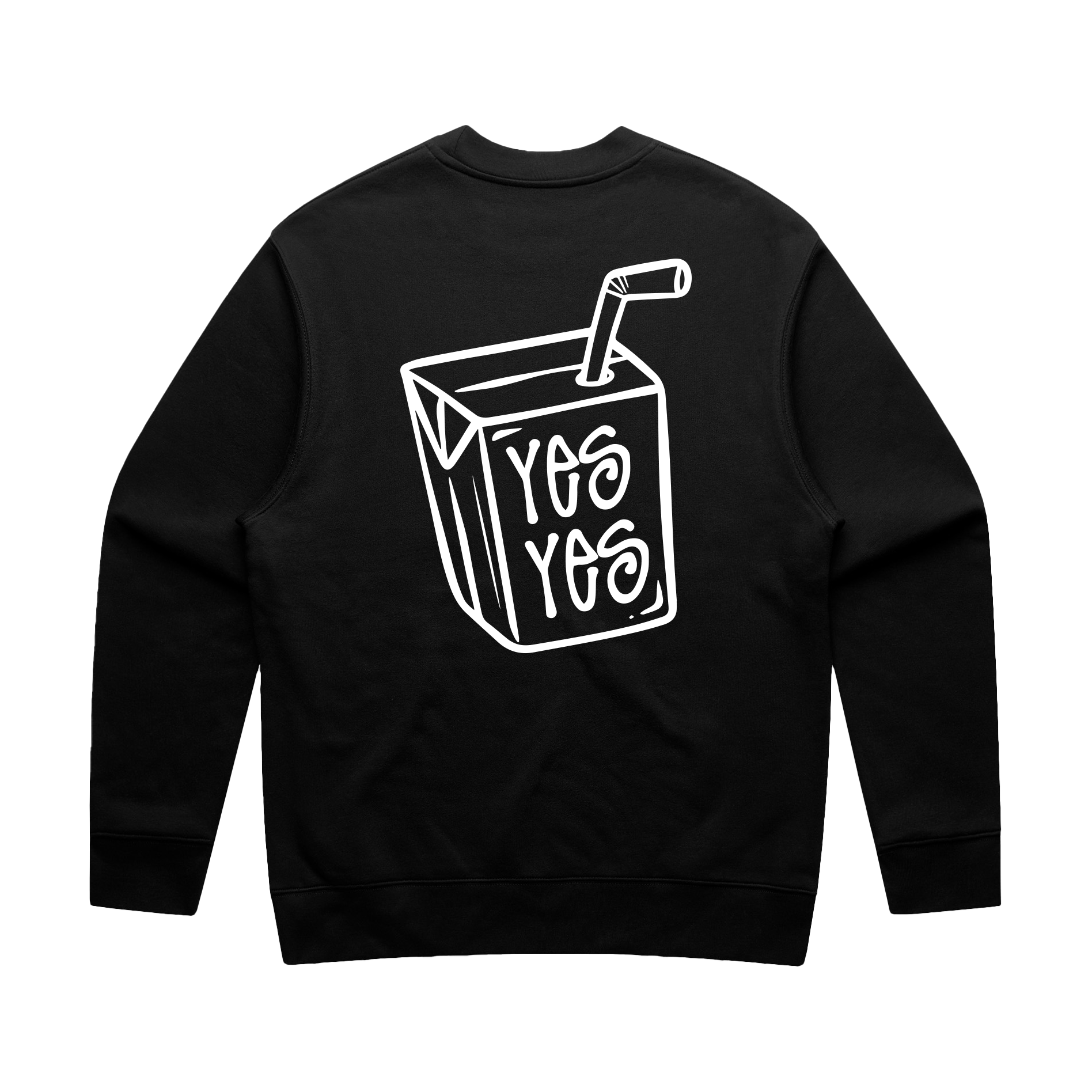 Liquid Lowdown - Men's Black Sweatshirt
