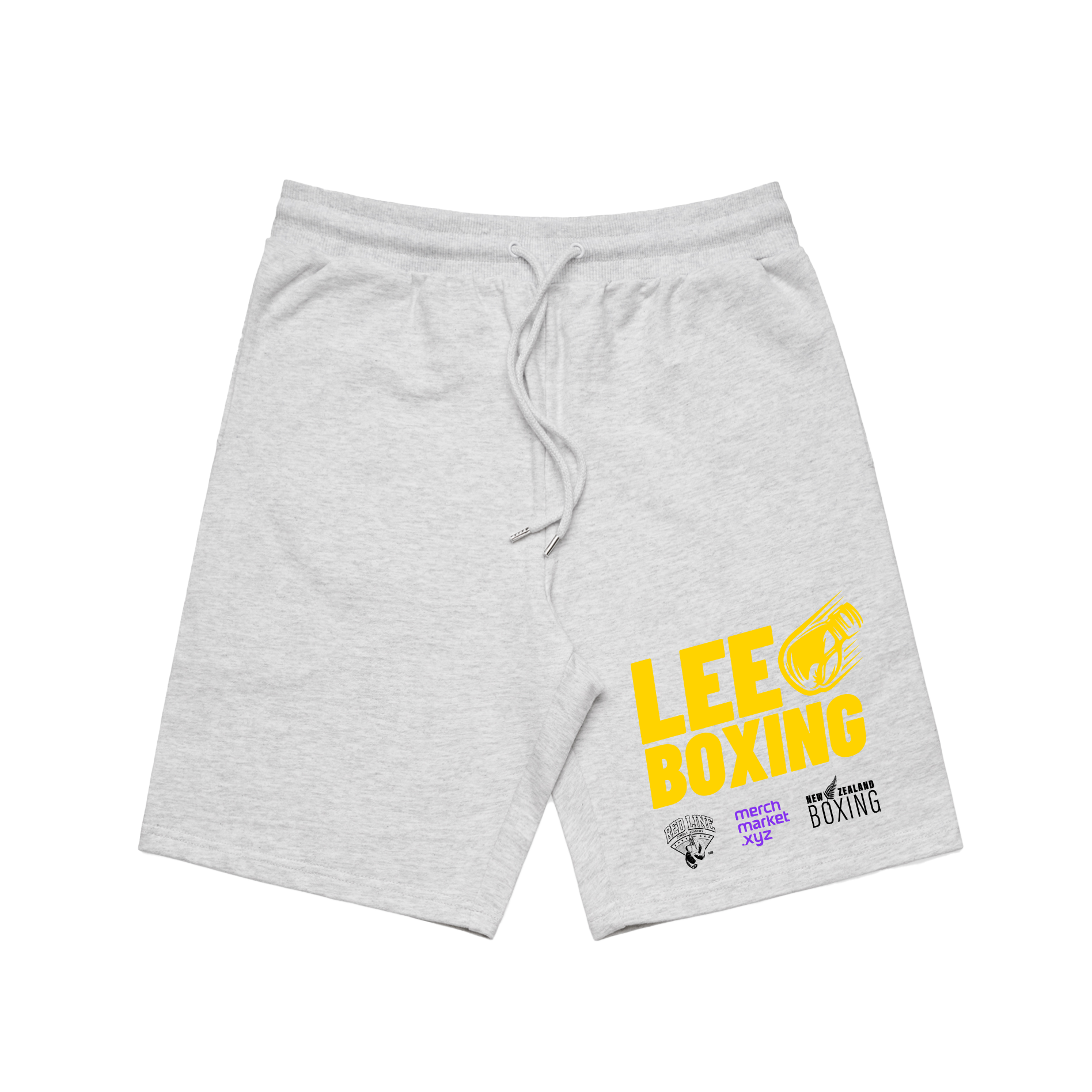 Lee Boxing - Pantalones cortos blancos