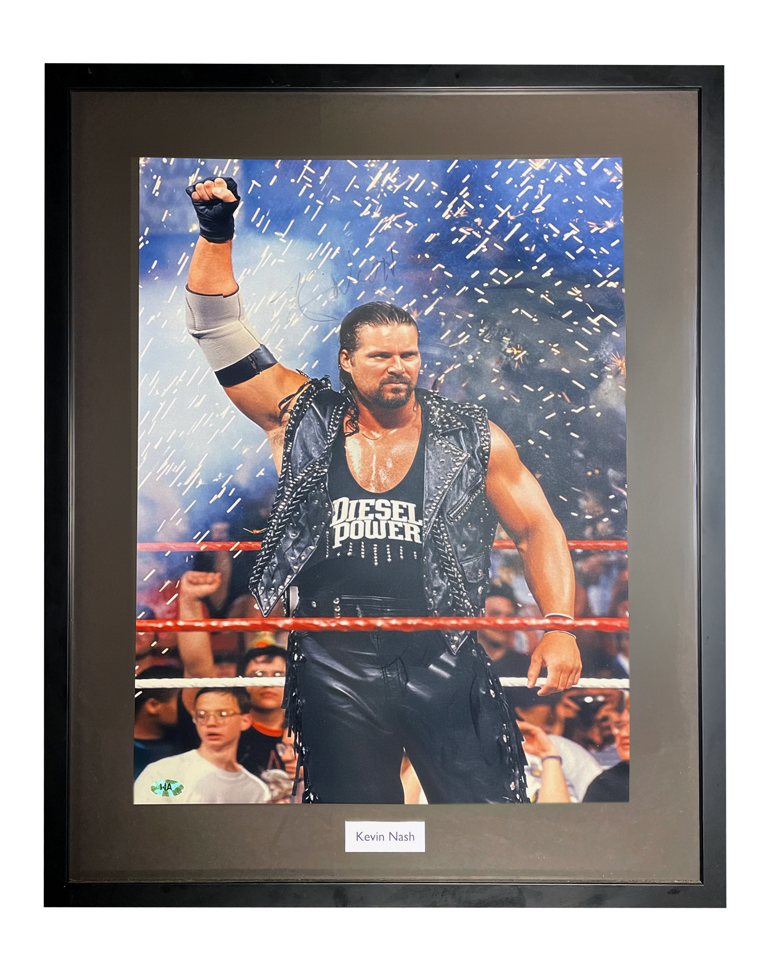 PREMIUM SPORTS MEMORABILIA - Kevin Nash Authentic Signature Poster