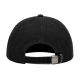Malik English black AS Colour Access Cap 1130 plain back.