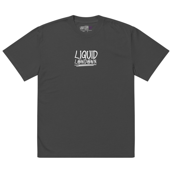 Liquid Lowdown - Faded Black Tee