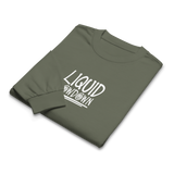 Unisex Cypress Long Sleeve T-Shirt by Liquid Lowdown, heavyweight cotton with front design, casual and comfortable for everyday wear.