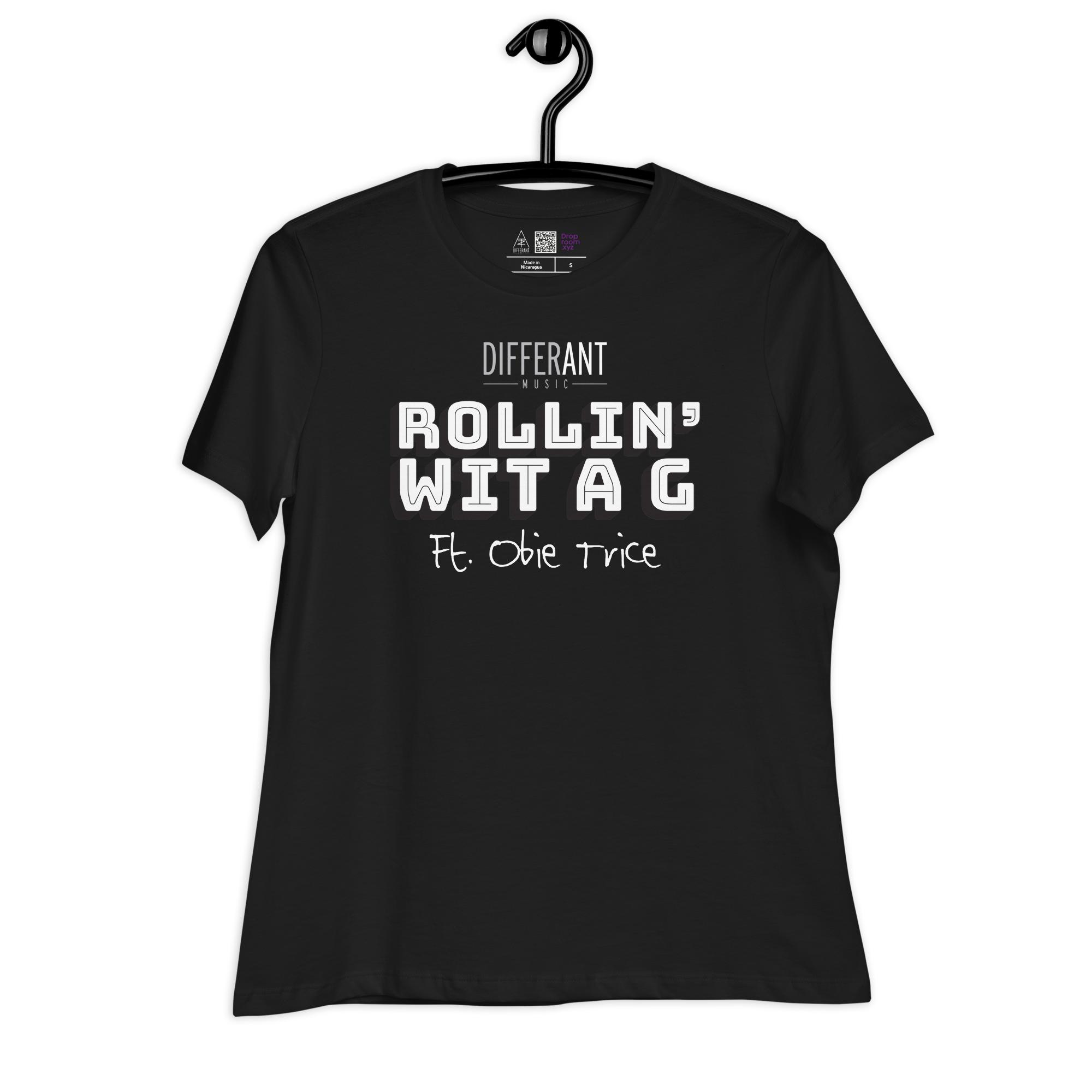 Differ_Ant - Rollin' Wit A G - Women’s T-Shirt - BLACK TITLE