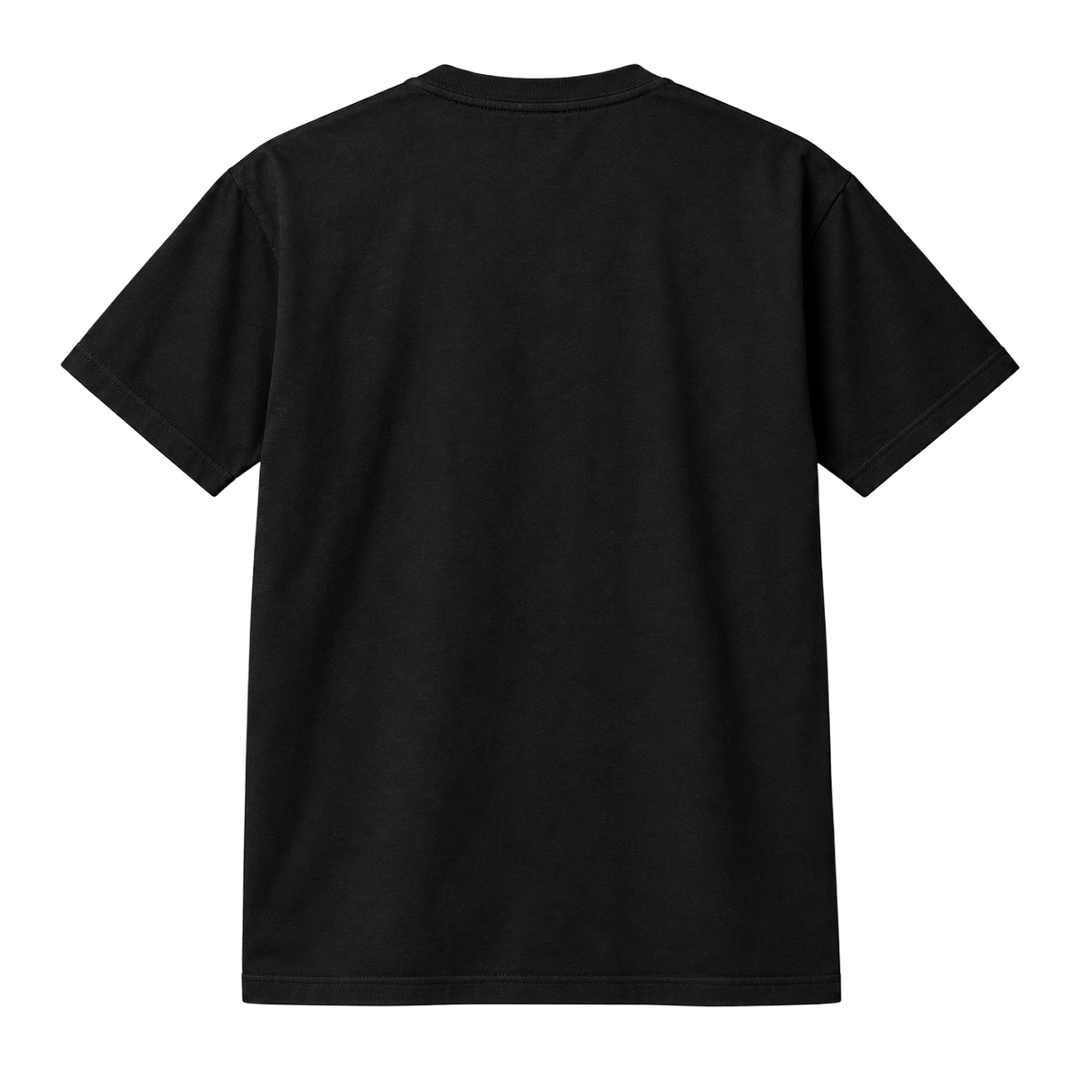AS Colour Staple Tee 5001 black plain back