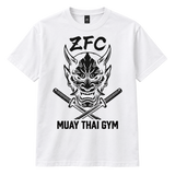ZFC Muay Thai AS Colour Staple Tee 5001 white front